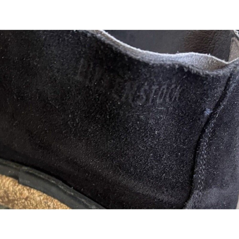 Birkenstock Milton Unisex 42 Narrow Men's 9 Women's 11 Suede Chukka Boots Black - Picture 8 of 12